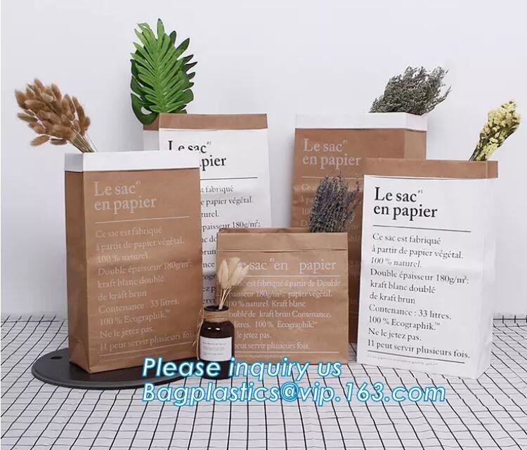 LE SAC EN PAPIER Craft Bag, Multi-purpose Toys Clothes Drawer Organizer Laundry Bag Fruit Flower Plant Pot Cover