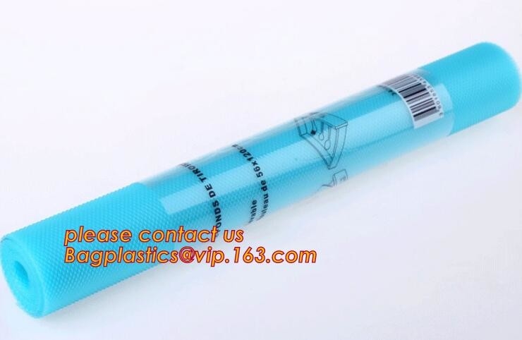 Anti Slip drawer shelf liner, Cabinet non slip mat, houseware bathroom drawer liner, EVA translucent film bagplastics
