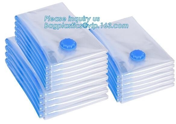 PA  space bag for travel, vacuum pack mattress bag, vacuum plastic storage bags, vacuum quilt packing bags, flat v