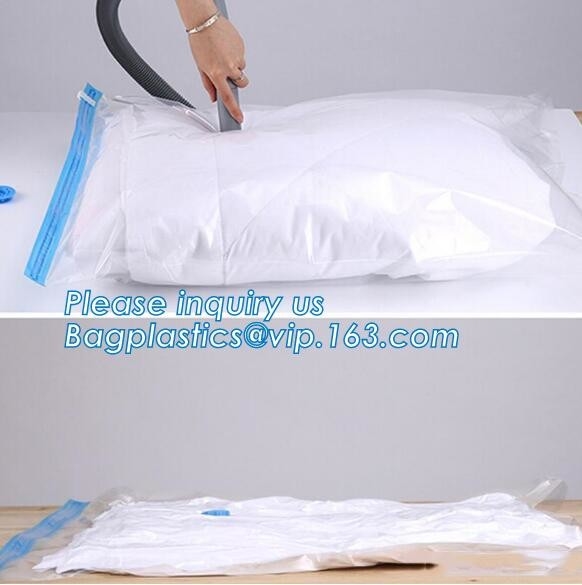 vacuum storage bag set, plastic nylon pe vac bag for travel,  clothes storage bags vacuum, bagplastics, bagease