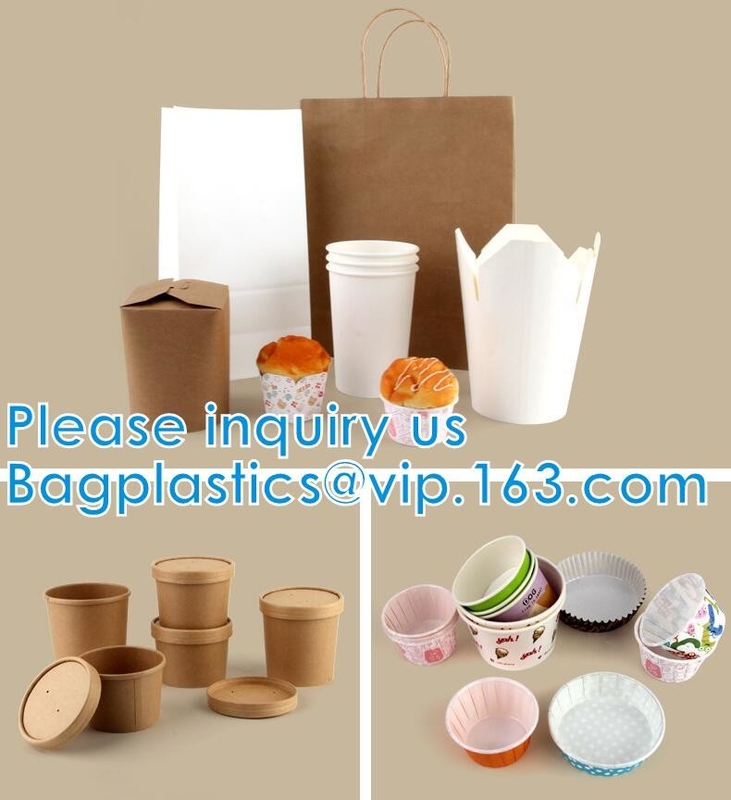 Paper Custom Fried Disposable Hamburger Box Cup French Container Fries Kraft Fries Box Cone Shape bag