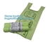 Eco Friendly Disposable Biodegradable and Compostable Kitchen Waste Trash Collection, Biobased Refuse Sacks, Gallon Frie