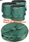 200L Foldable leaf bag garden waste bag reciclyng garden leaf bags with wheels,Reusable Pop-up Garden Bag Leaf Container