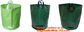 oxford cloth garden leaf bag,Garden Bag for Collecting Leaves - Reusable Heavy Duty Gardening Bags, Lawn Pool Garden Lea