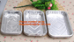 Hot sale Disposable Food Packaging Aluminium Foil Containers/tray/box