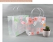 Frosted Plastic Gift Bags, Large Merchandise Retail Clothing Grocery Boutique Shopping Bags With Handles, Multi Colors
