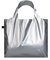 Customised Logo Metallic Color Reusable Shopping Bags Tote, Eco Foldable Shopping Carry Bag Grocery, Foldable Travel Bag