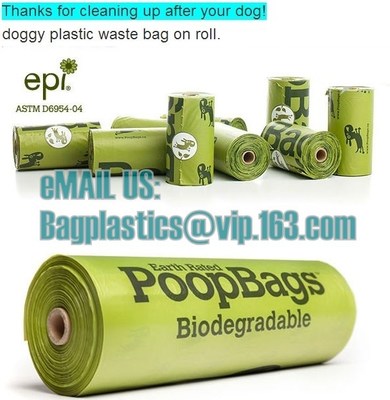 buy 100% Compostable Vest Carrier Plastic Biodegradable Shopping Bag with EN13432, Dog waste Bags on roll, Dispenser bags online manufacturer