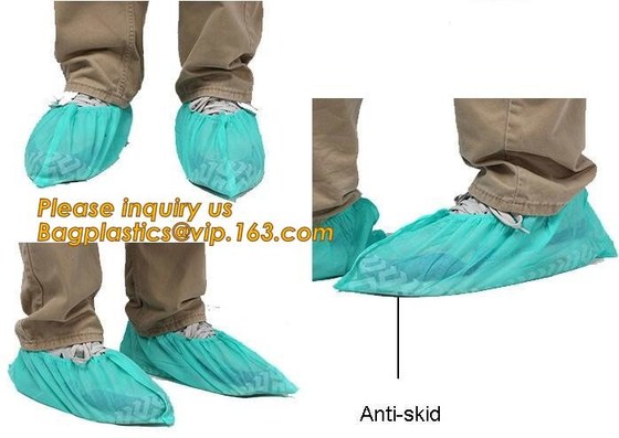 buy Disposable Blue waterproof rain boot/shoe covers,rain cover for shoes,Eco-friendly Professional Shoe cover made in China online manufacturer