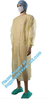 buy Non-woven Medical White Coveralls,Disposable Medical Waterproof Isolation Gown, 00:41 Medical Disposable Chemical Prot online manufacturer