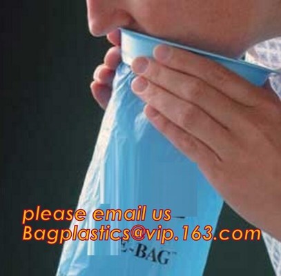 buy 1000ml and 2000ml plastic medical emesis bag with custom printing, 24 pcs per pack,Airplane Emesis Vomit Bag Disposable online manufacturer
