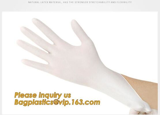 buy Disposable Latex/Vinyl Medical Examination Gloves,Sterile Powder Free Latex Surgical Gloves 8.0g Medical Use bagease pac online manufacturer