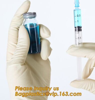 buy Natural Disposable Powdered Free Custom Medical Examination Latex Gloves,Powder-free non-sterile 100% natural rubber lat online manufacturer