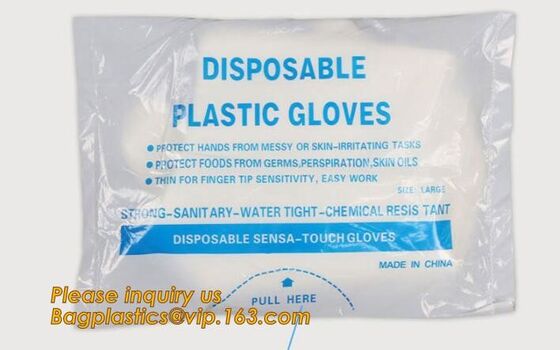 buy Transparent clear pe gloves disposable food bbq gloves HDPE factory price,Supplier for one time use plastic PE gloves online manufacturer