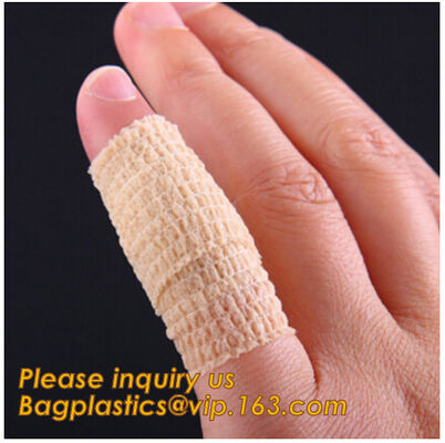 buy Fitness Custom made Cotton medical plaster tape sport bandages roll athletic tape,Flexible Bandage Self Adherent bandage online manufacturer