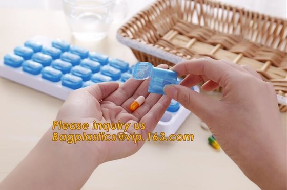 buy Clear Cute Round small Plastic Weekly 7 Days Pill Box,eco-friendly wholesale plastic pill box, high quality pill case, c online manufacturer