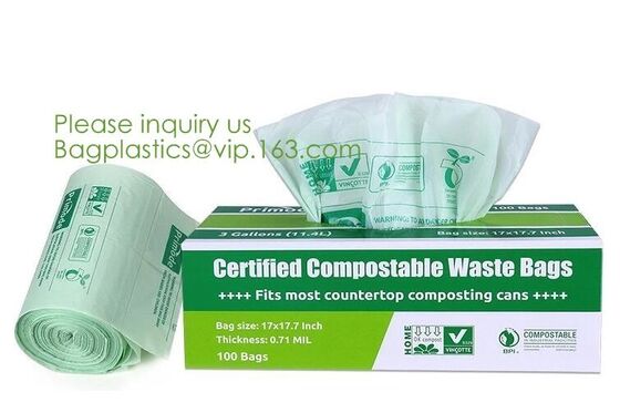 buy Hospital Medical Custom Cassava Scented Compostable Eco pack Bio Degradable Garbage Bags With Logo, Bagease Bagplastics online manufacturer