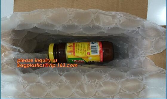 buy China Supplier Shiner Pack 15cm transparent Plastic Air Bags Roll for Packaging(width:3cm)cushion wine air protection co online manufacturer