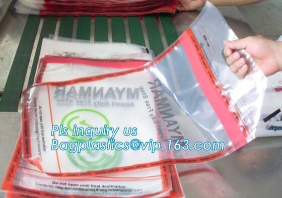 buy Evidence Collection Mailing Security duty free Security Bags,ICAO Duty Free Security Packaging STEB Bag online manufacturer