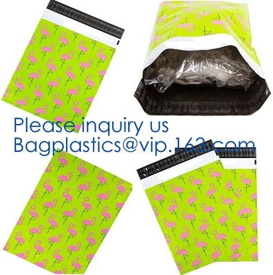 buy Biodegradable compostable plastic express courier shipping envelope customised poly mailer mailing bags PLA PBAT STRACH online manufacturer