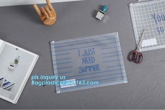 buy transparent slider zipper bag for clothes, customized plastic slider zipper bag with outer pocket, slider bag/zipper bag online manufacturer