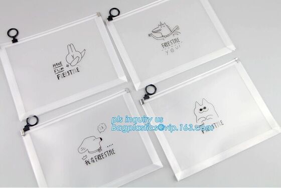 buy zipper slider bags for pencils pens, Pen slider bag/Stationery packing bag/Plastic slider bag, stationery slider bag wit online manufacturer