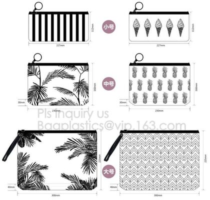 buy school pencil bag/printing stationery bag/zipper slider plastic pencil bag, gold Supplier custom slider pvc pouch with z online manufacturer