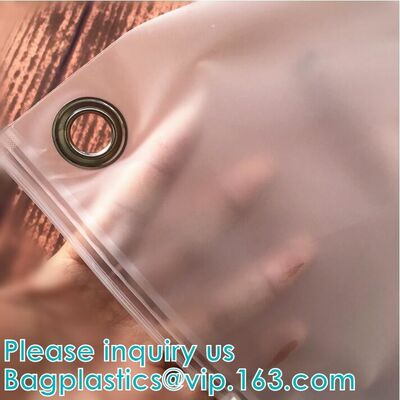 buy Apparel garment Makeup Slider Zip Lock Bag Frosted EVA Zipper Packaging Bag For Garment, Self Zip Lock Apparel Packaging online manufacturer