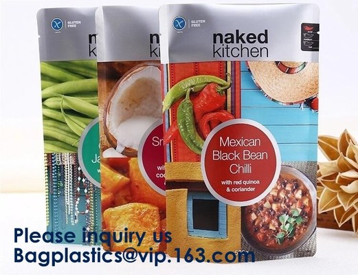 buy Custom Detox Tea Printed Stand Up Zipper Plastic K Pouch Standup Bag For Soup Food Packaging,Salad Dressings, Soup online manufacturer