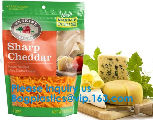 buy Recycled Eco Friendly Corn Starch k Stand Up Food Packaging 100% Compostable Biodegradable Plastic Pouch Bag online manufacturer