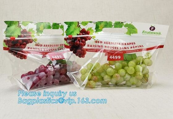 buy cpp printed slider zip lock vegetable fruit bag, grape packing bags/ fresh grape packaging bag, food preservation slider online manufacturer