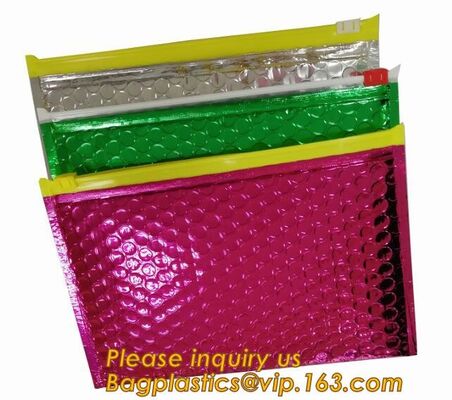buy Slider Padded Bags/Colorful k Bubble Bags,Zipper Bubble Bag Postage Packaging Anti-static Packaging Heat Insulatio online manufacturer