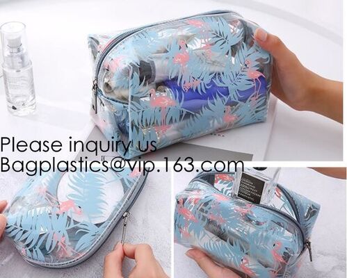 buy Custom Printing Recycled Soft Pvc Zipper Cosmetic Pouch,Transparent Customer Design PVC Cosmetic Pouch, bagease, bagplas online manufacturer