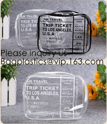 buy Girls clear PVC hot Cosmetic Bag Travel Cosmetic Makeup Pouch with Zipper and Washable,glitter pvc cosmetic pouch online manufacturer