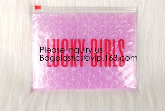 buy Wholesale PVC Plastic Zipper Bubble Cosmetic Bag With Custom Logo,Holographic k Bubble Bag For Cosmetic/Hologram B online manufacturer