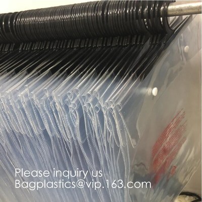 buy Poly Clear Plastic Hanger Covers Dry Cleaning Bags On Roll For Shirt,Hanger hook plastic bags zipper bag manufacturers online manufacturer