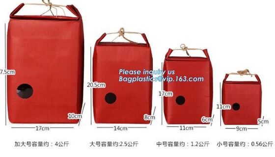 buy Food Grade Packaging Biodegradable Kraft Paper Rice Paper Bag,1kg 5kg food grade Rice package brown kraft paper packagin online manufacturer