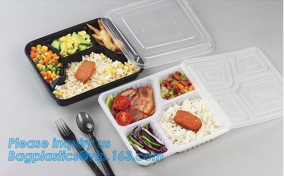 buy 650ml hot selling disposable pp plastic snack food boxfood grade disposable plastic food sushi box container tray packag online manufacturer