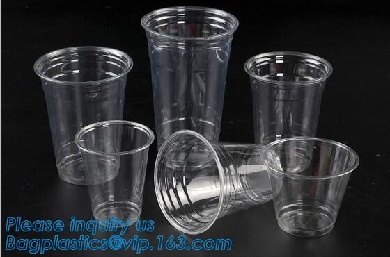 buy Elegant Shape Drinking Straw Promotional Cups With Straws Single Wall Plastic Cup,double wall custom plastic cups no min online manufacturer