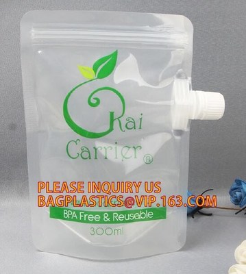 buy Plastic Cosmetic Spout Pouch For Facial Mask Reusable Hair Dye Chemical Packaging Spout Bag,Multi-purpose Liquid Chemica online manufacturer