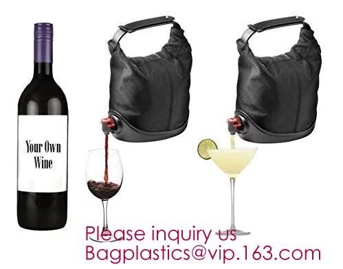 buy Aluminum foil wholesale spout liquid wine bag in box with packaging,Bag in Box packaging with valve and spout/Unique bag online manufacturer
