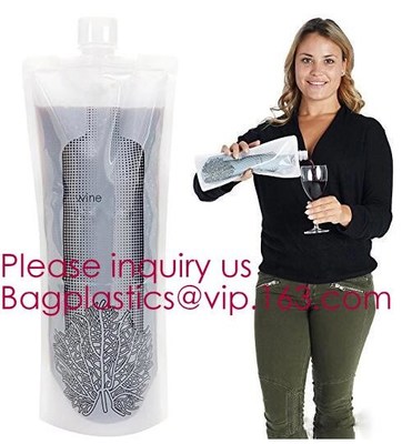 buy multi-purpose carrying case,wine bag,liquid packing with vitop spout,5L/10L/20L packaging wine bag bib in box wine dispe online manufacturer