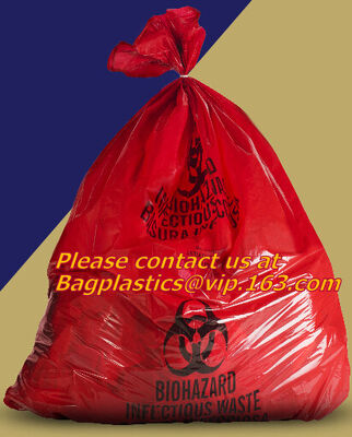 buy Biohazard Plastic Bags, Biohazard Bags, Red Biohazard Waste Bags, Medical waste Bag, infectious bags, bagplastics, bagea online manufacturer