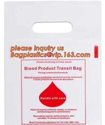 buy BLOOD BAGS, BLOOD GIP BAGS, BLOOD HANDLE ZIP BAGS, Medical Biohazard Waste Plastic Bag, BAGPLASTICS, BAGEASE, PAC, PAK online manufacturer