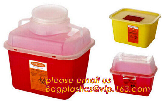 buy Rectangle safe sharp container, Medical Disposal Bin Sharp /Safe SharpS Containers plastic medical sharp containers online manufacturer