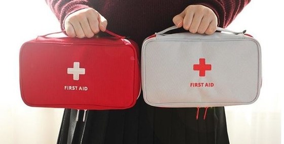 buy Waterproof first aid pouch mini portable first aid kit first aid bag, All purpose earthquake disaster survival backpack online manufacturer