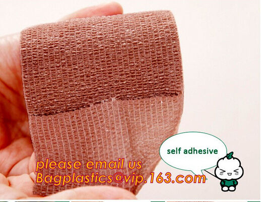 buy Colored Non-woven Self Adhesive Cohesive Bandage Medical Elastic Bandage, Medical customized color pop bandage china che online manufacturer