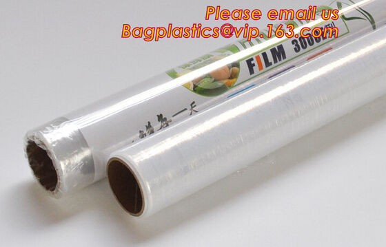 buy Transparent PVC cling film for food wrap, Safe and Fresh Preservation cling film, cling film pvc/Clear Vinyl roll / Plas online manufacturer