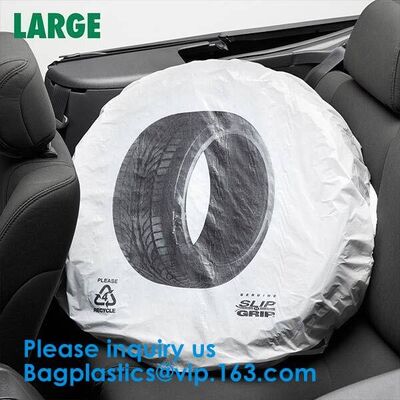 buy Tire Storage Bags Car Plastic Tire Bags For Automotive Interior Protection, Auto Repair Shops Tire Covers For Wheel online manufacturer