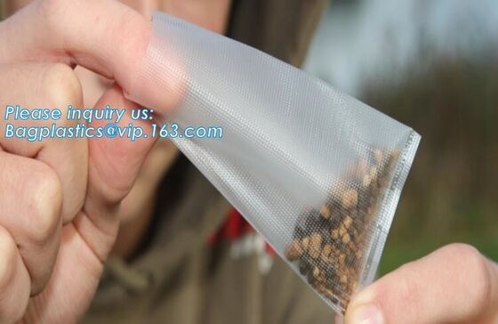 buy PVA Bag for Carp Fishing 7cm*15cm Water Dissolving Carp Fishing , Water Dissolving PVA Bags for Seawater fishing, fishin online manufacturer